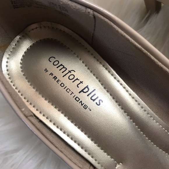 [Comfort Plus] Nude Round Toe Heel - Picture 2 of 7